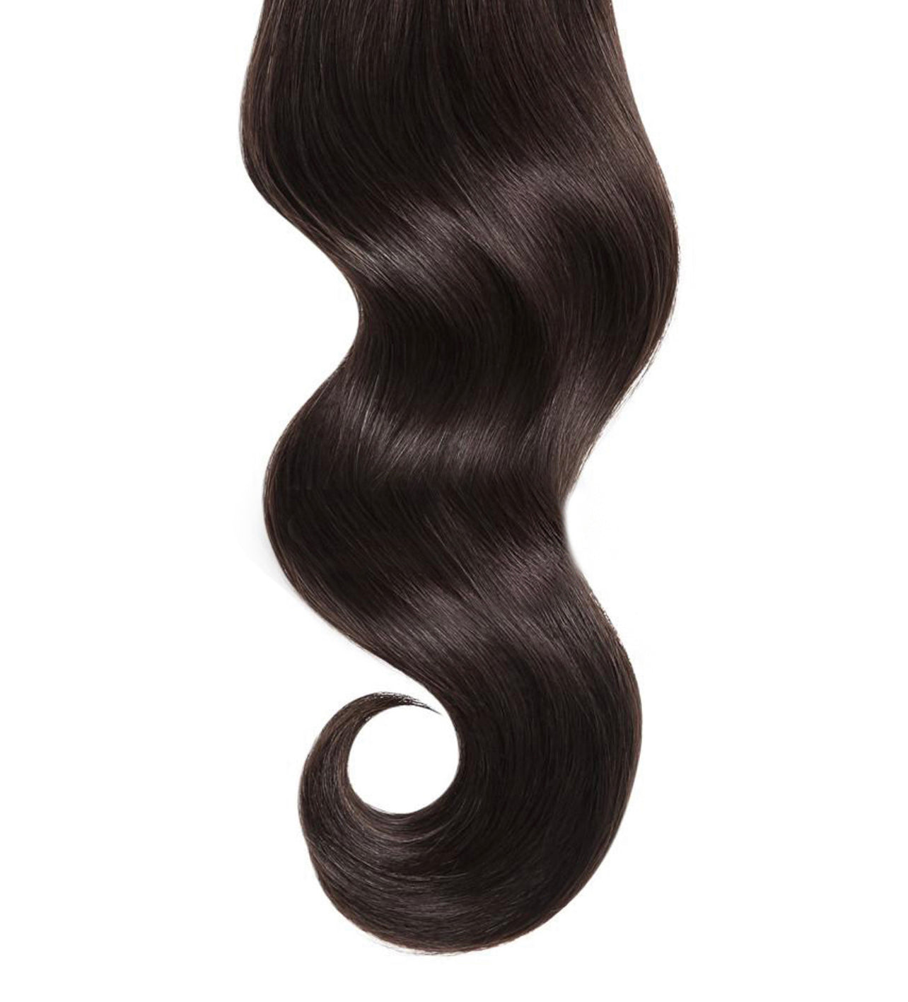 220 Gram -Espresso Brown 10 Piece Clip-In Extensions